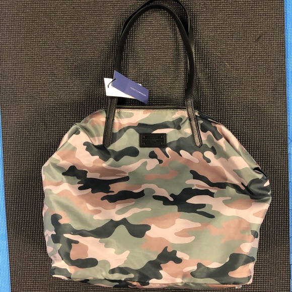 🆕 Rebecca Minkoff Blythe Camouflage Tote Bag - Picture 3 of 8